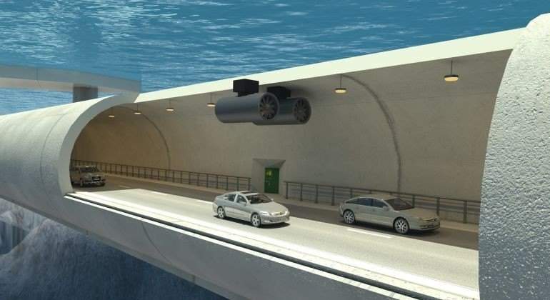 Noruega instalará el primer túnel submarino flotante del mundo en 2035