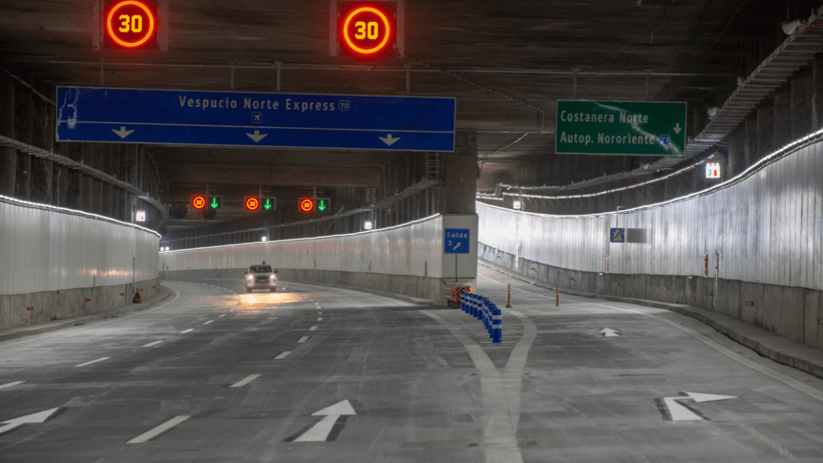Autopista Vespucio Oriente tendrá 39 salidas de emergencias y medidas de seguridad de alto estándar en todo su trazado subterráneo