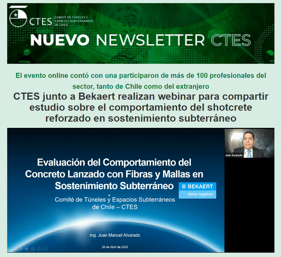 Revisa el nuevo Newsletter CTES de Mayo