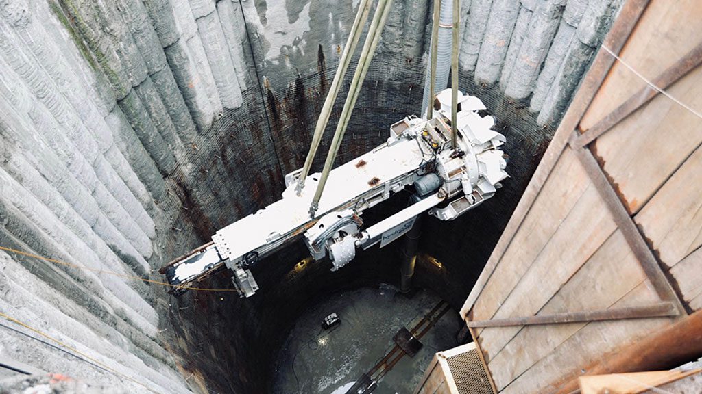 Años de construcción del túnel Hydro One en proceso | Canadá